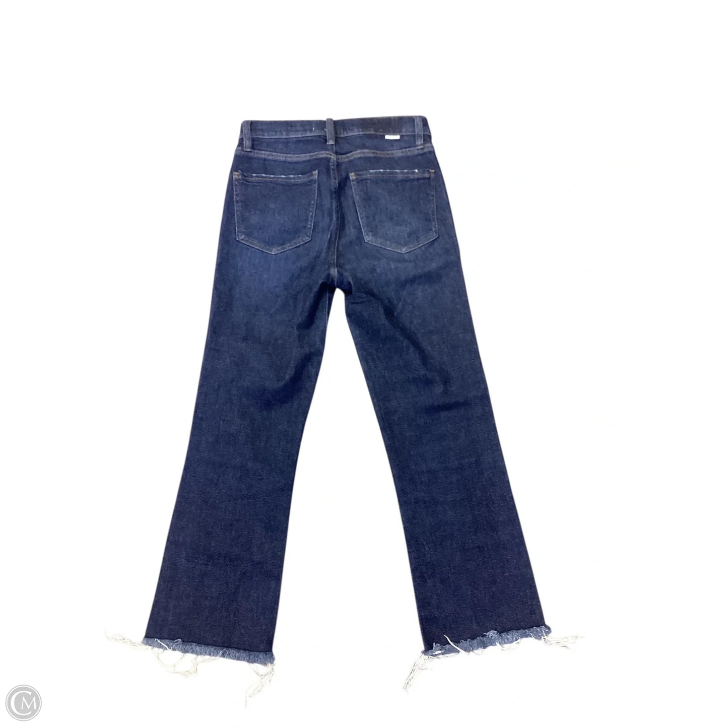 Jeans Cropped By Daze Denim In Blue Denim, Size: 2