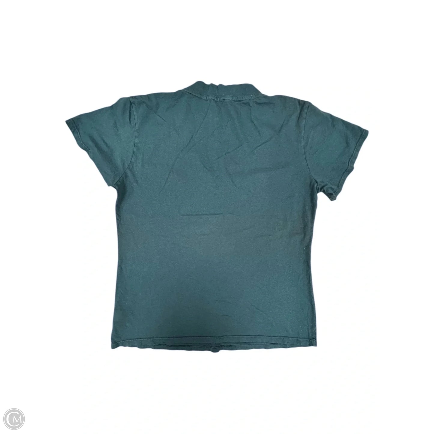 Top Short Sleeve Basic By Cmc In Teal, Size: Xs