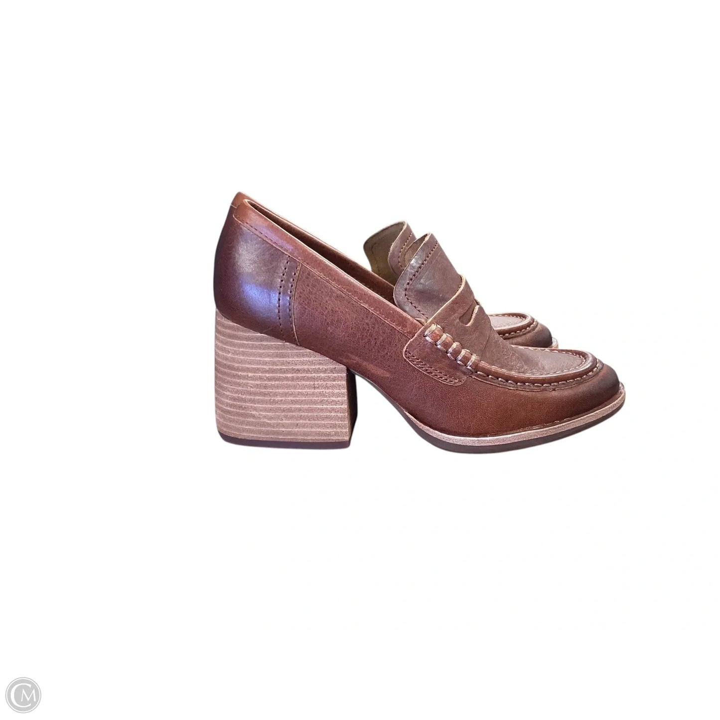 Shoes Heels Block By Kork Ease In Brown, Size: 7