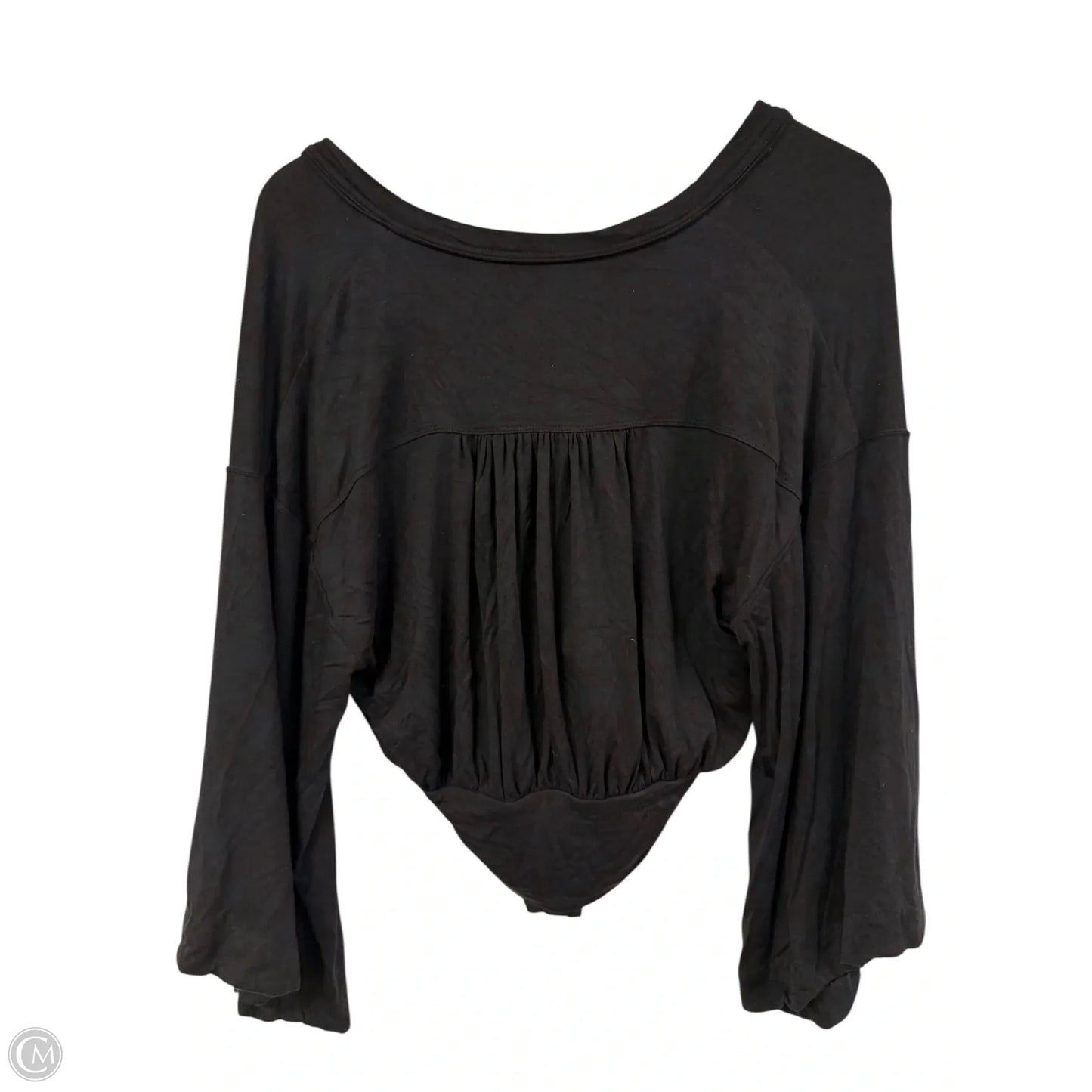 Top Long Sleeve By Free People In Black, Size: Xs