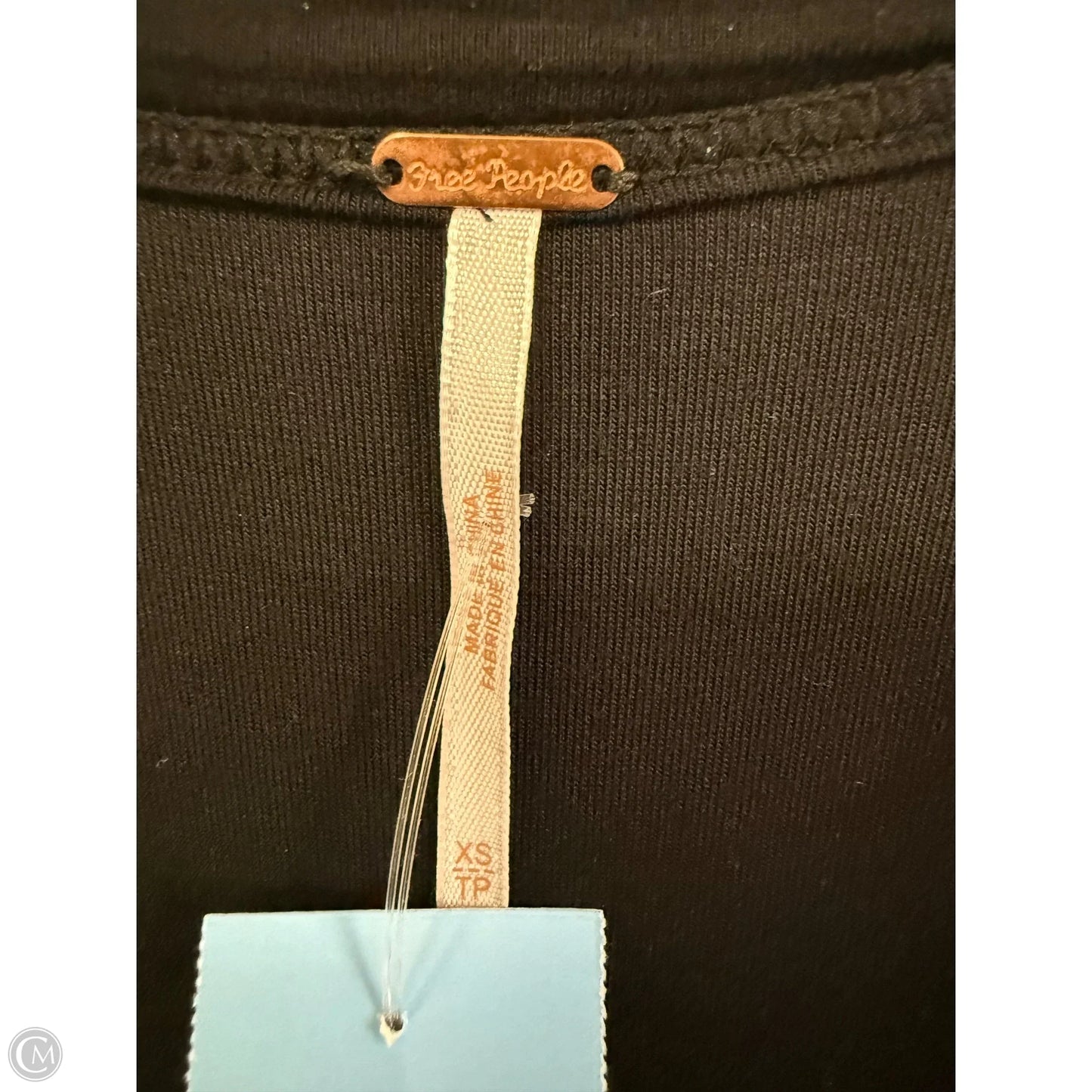 Top Long Sleeve By Free People In Black, Size: Xs