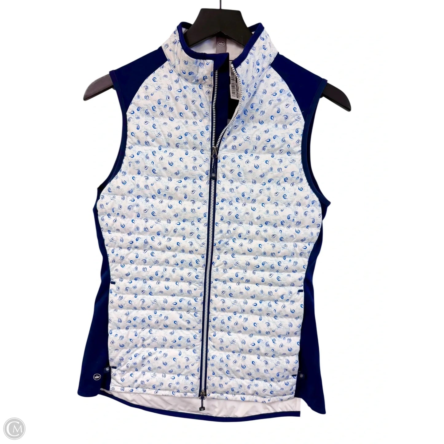 Vest Other By Peter Millar In Blue & White, Size: S