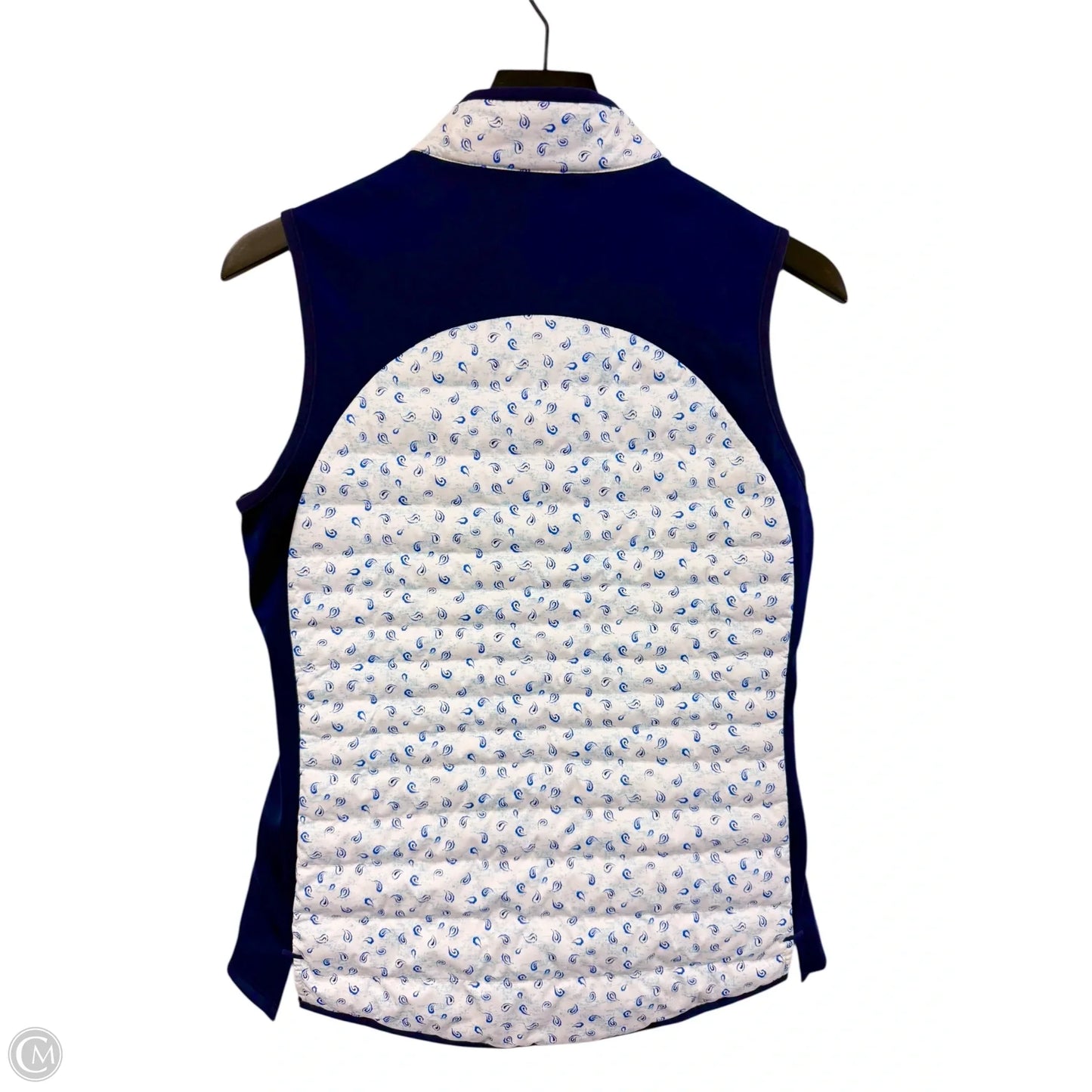 Vest Other By Peter Millar In Blue & White, Size: S