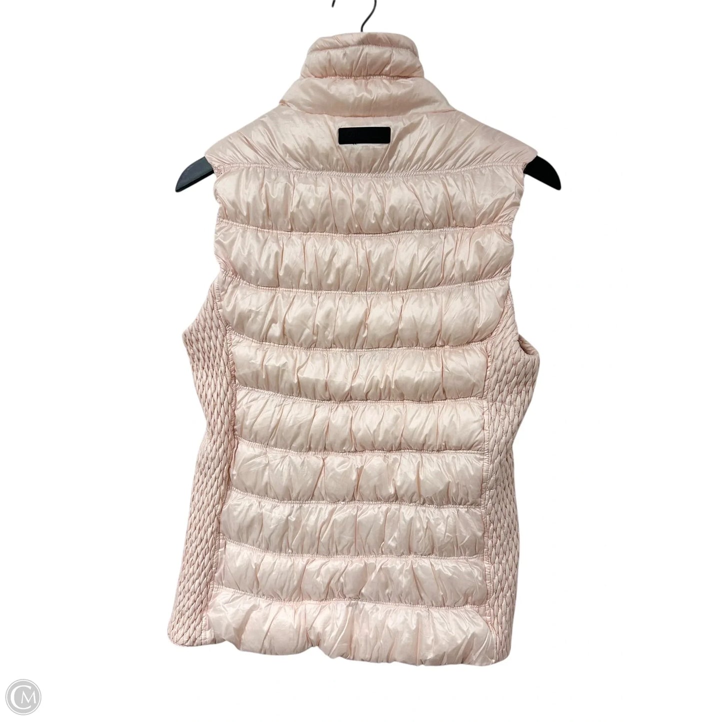 Vest Puffer & Quilted By Calvin Klein Performance In Pink, Size: L