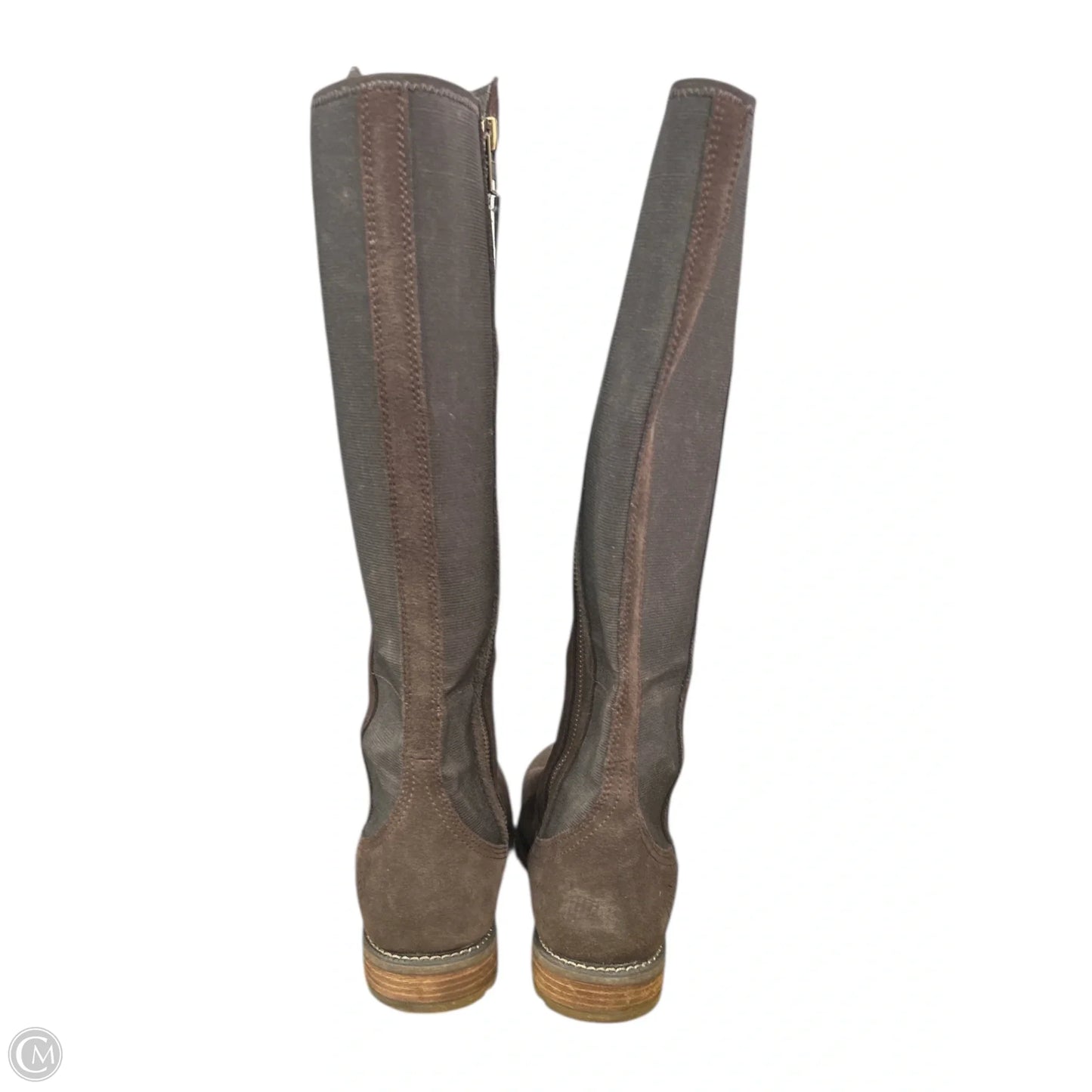 Boots Knee Flats By Ariat In Brown, Size: 9