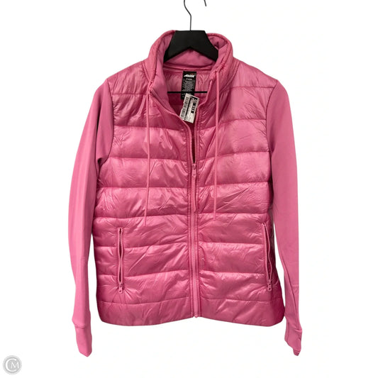 Jacket Puffer & Quilted By Avia In Pink, Size: S