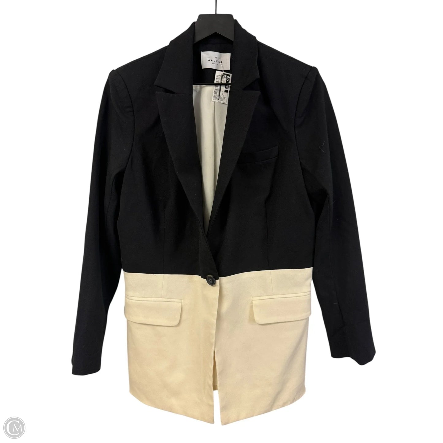 Blazer By Cma In Black & White, Size: 12