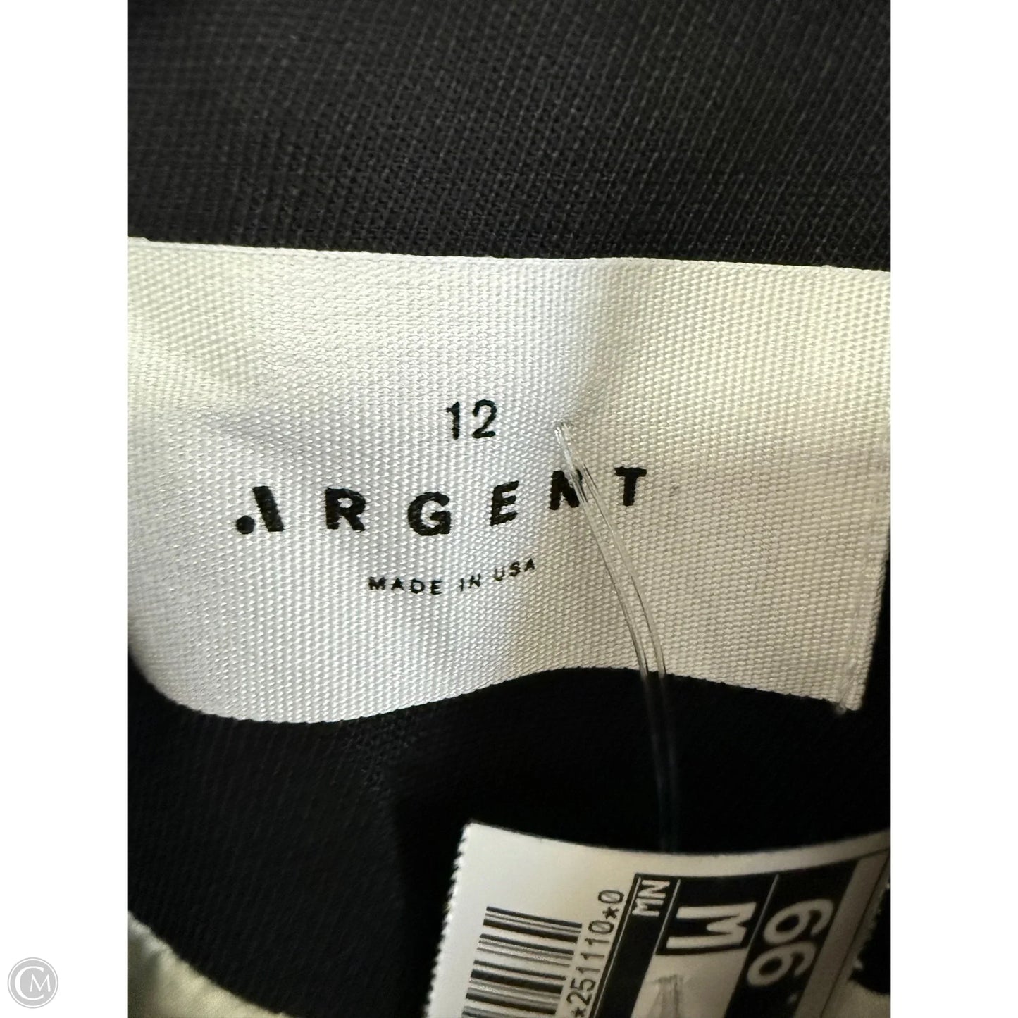 Blazer By Cma In Black & White, Size: 12