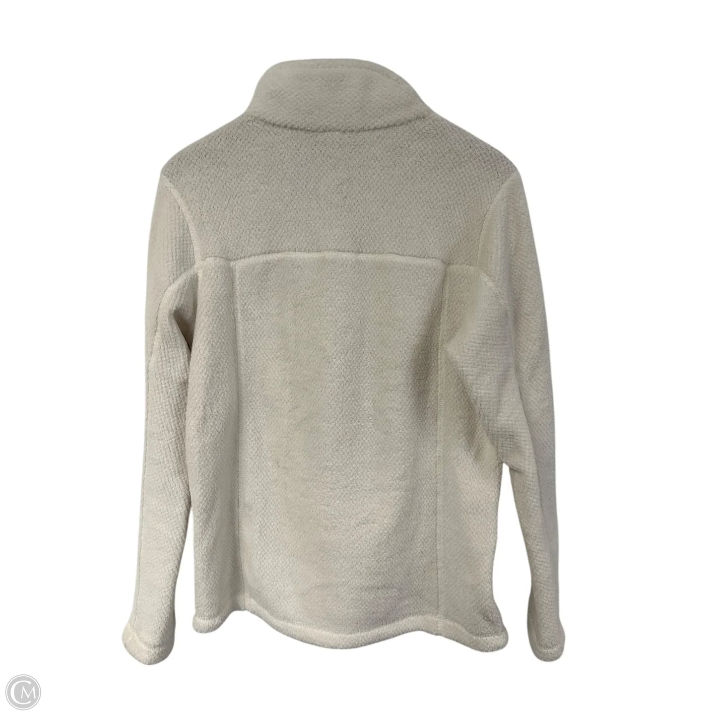 Sweatshirt Collar By Patagonia In White, Size: L