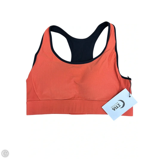 Athletic Bra By Zyia In Orange, Size: L