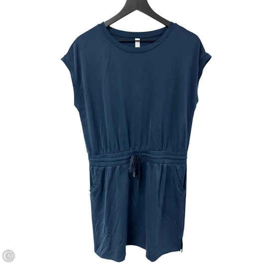Dress Casual Short By Stylus In Navy, Size: L