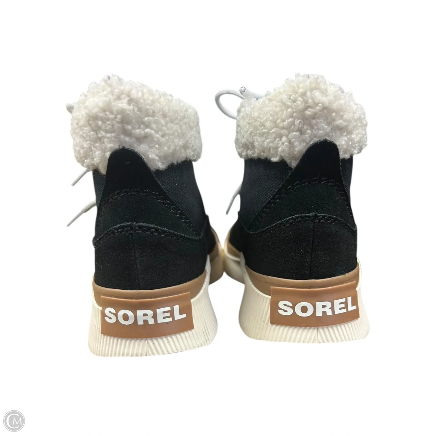 Boots Snow By Sorel In Black & White, Size: 7.5