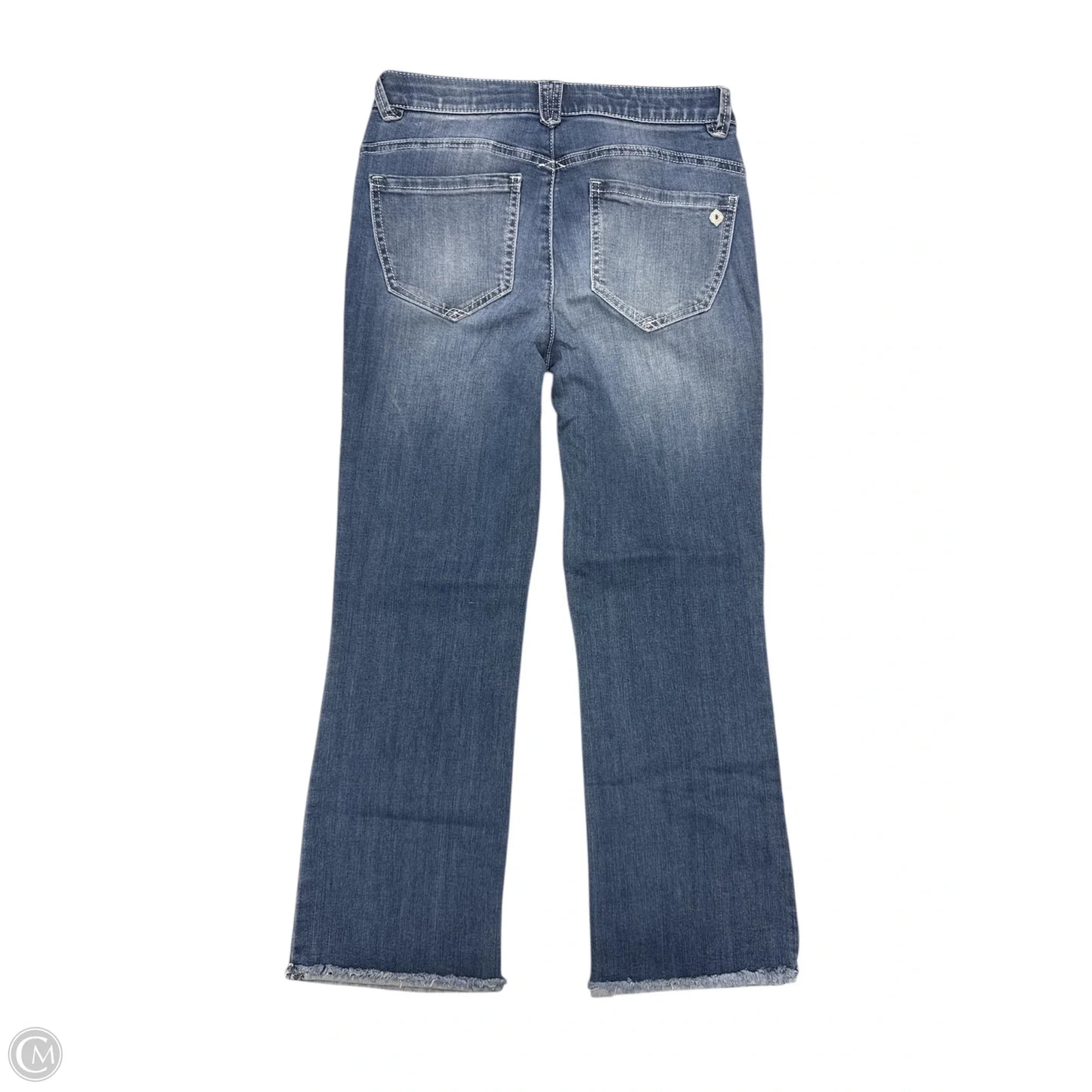 Jeans Cropped By Democracy In Blue Denim, Size: 2p
