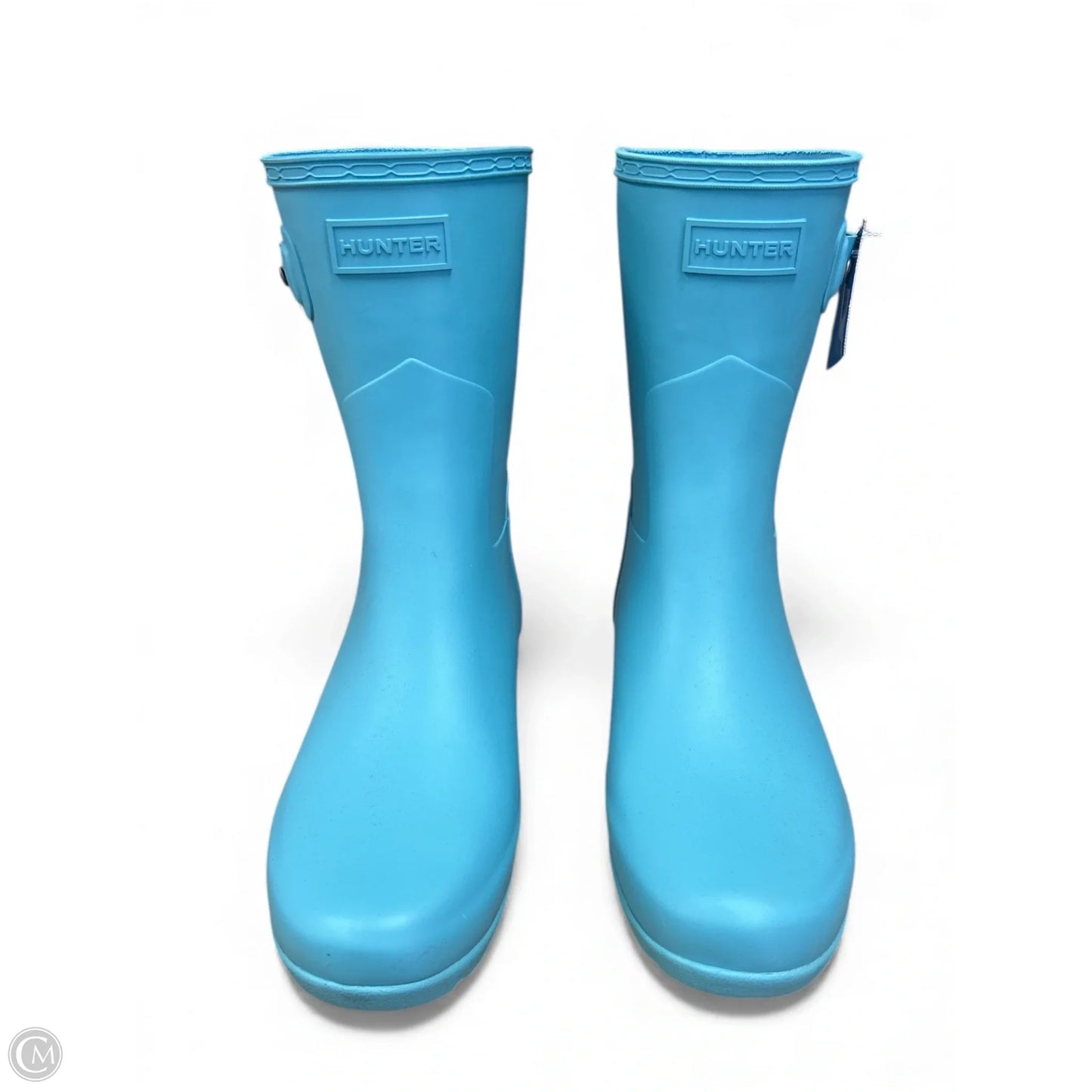 Boots Rain By Hunter In Blue, Size: 9