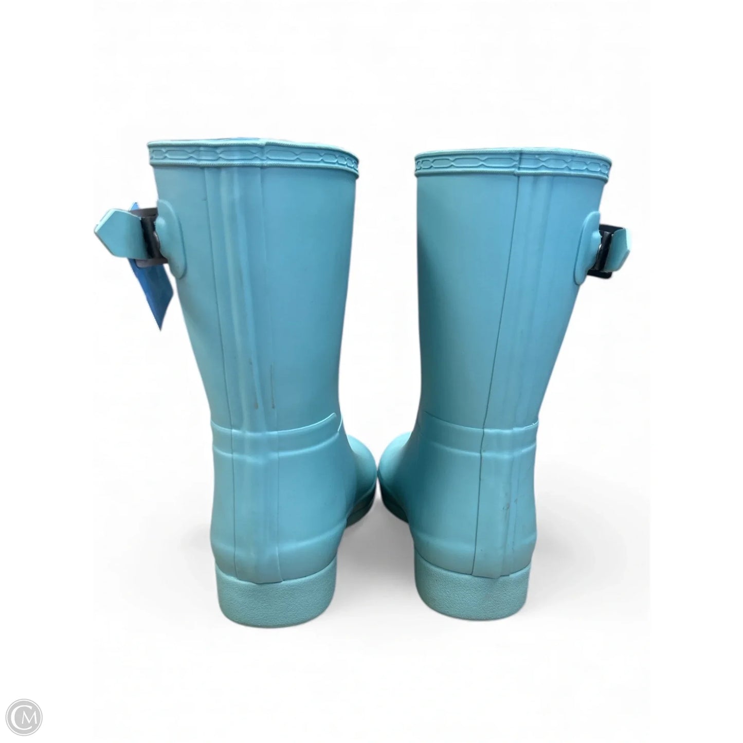 Boots Rain By Hunter In Blue, Size: 9