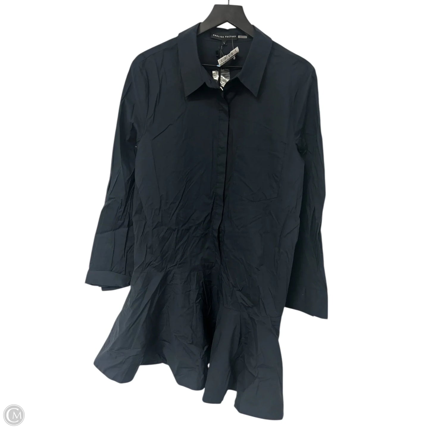 Dress Casual Short By English Factory In Navy, Size: L