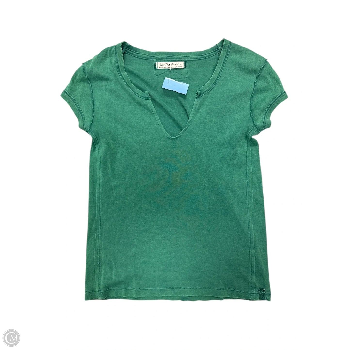 Top Short Sleeve By We The Free In Green, Size: M