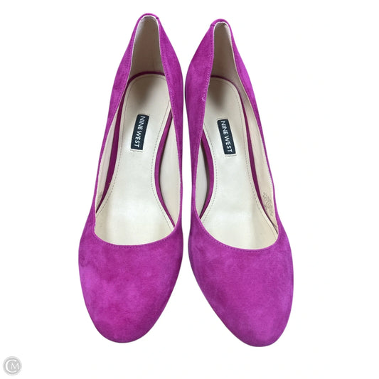 Shoes Heels Stiletto By Nine West In Pink, Size: 9