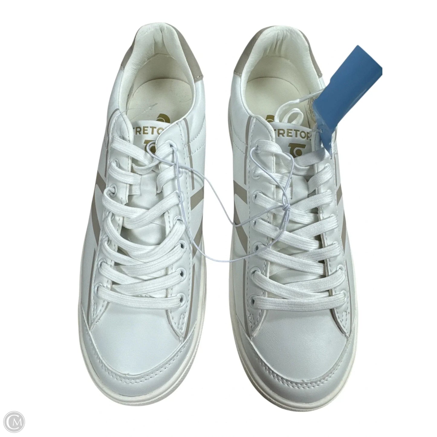 Shoes Sneakers By Tretorn In Grey & White, Size: 9