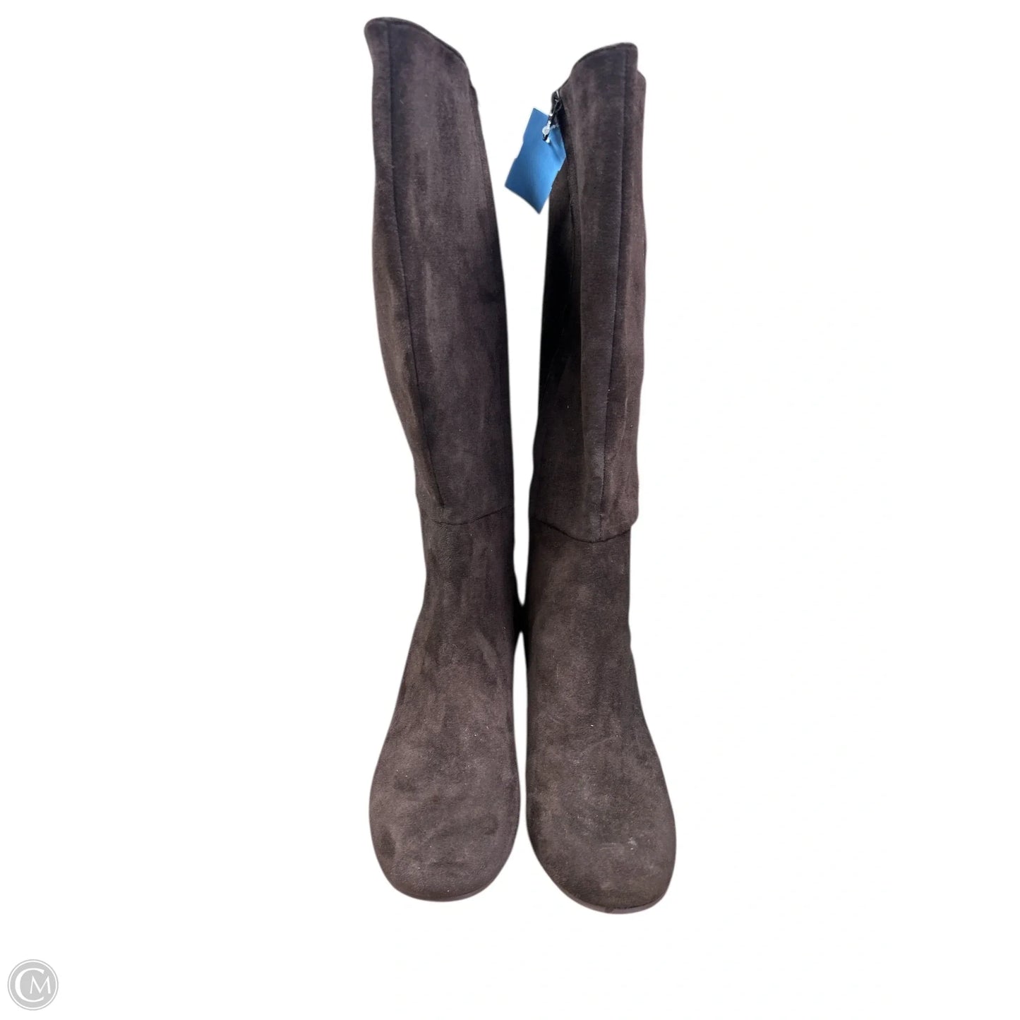 Boots Mid-calf Heels By Time And Tru In Brown, Size: 11