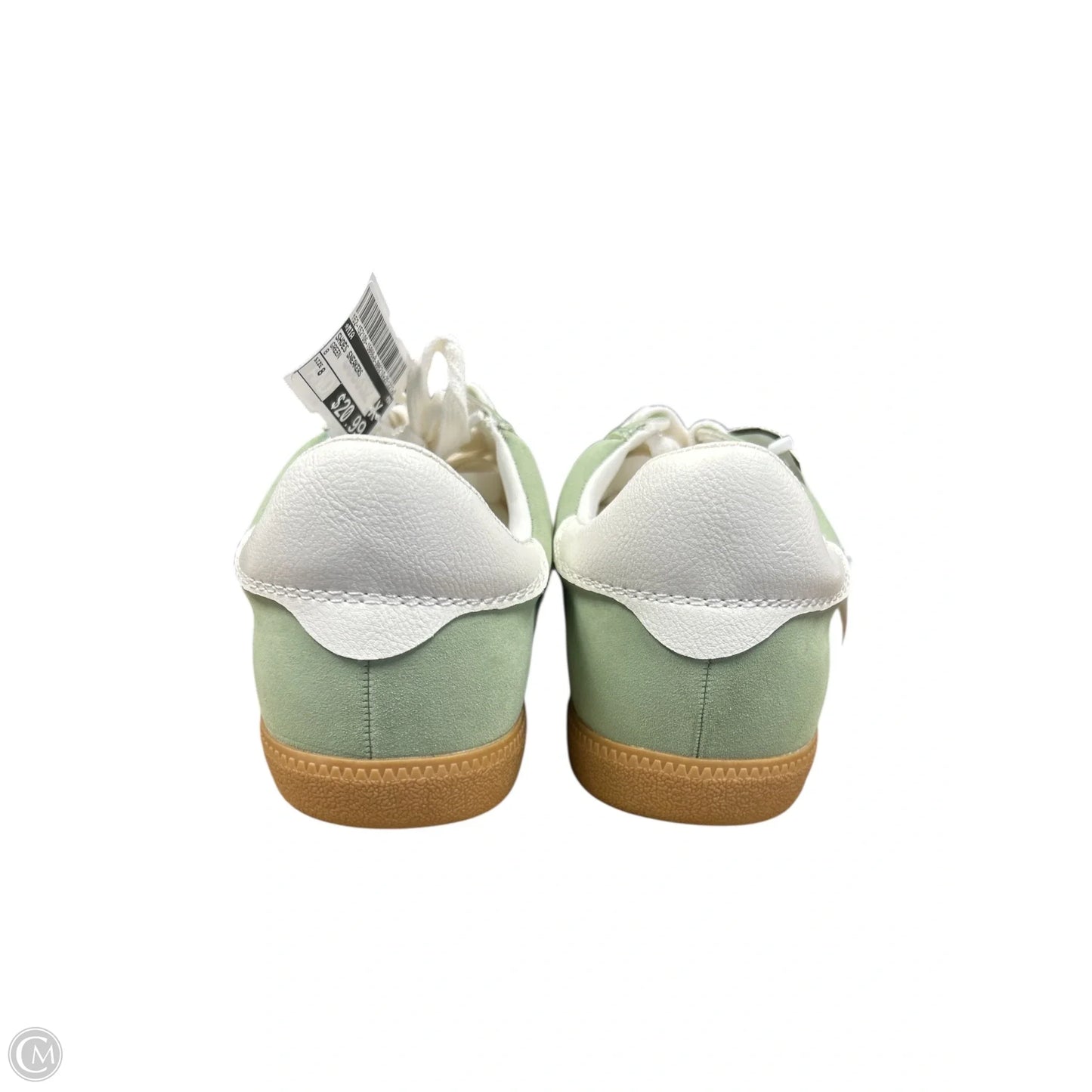 Shoes Sneakers By Mia In Green, Size: 8
