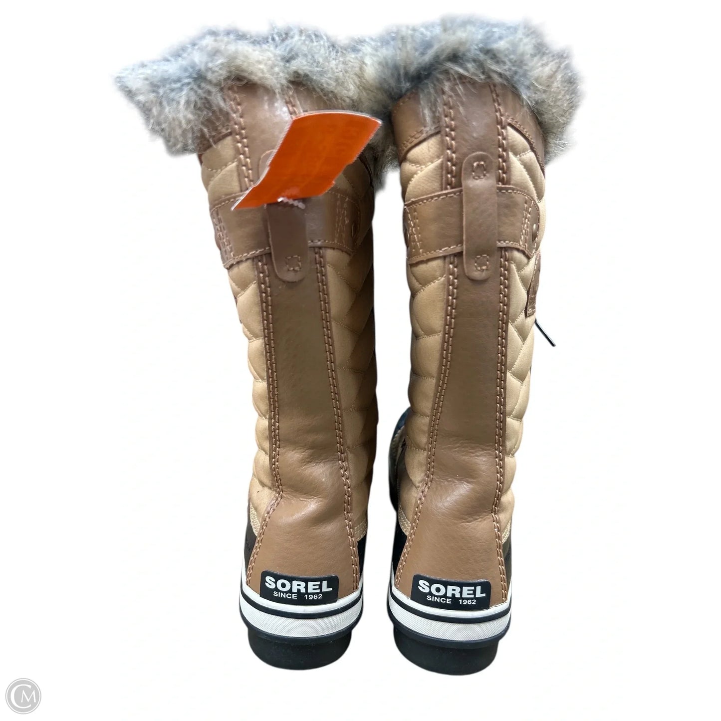 Boots Snow By Sorel In Tan, Size: 8
