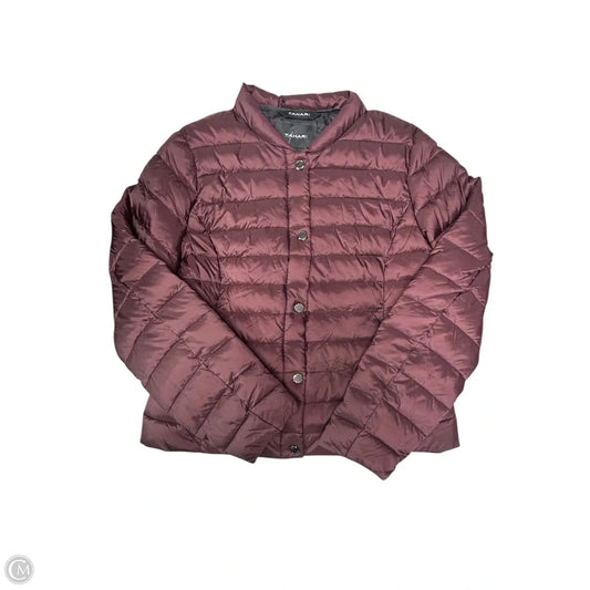 Jacket Puffer & Quilted By T Tahari In Purple, Size: S