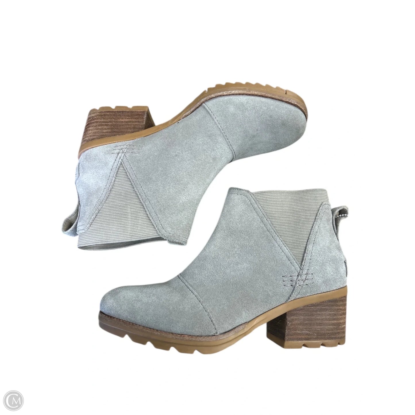Boots Ankle Heels By Sorel In Taupe, Size: 6