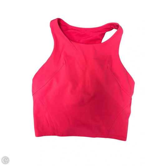 Athletic Tank Top By Lululemon In Pink, Size: 6