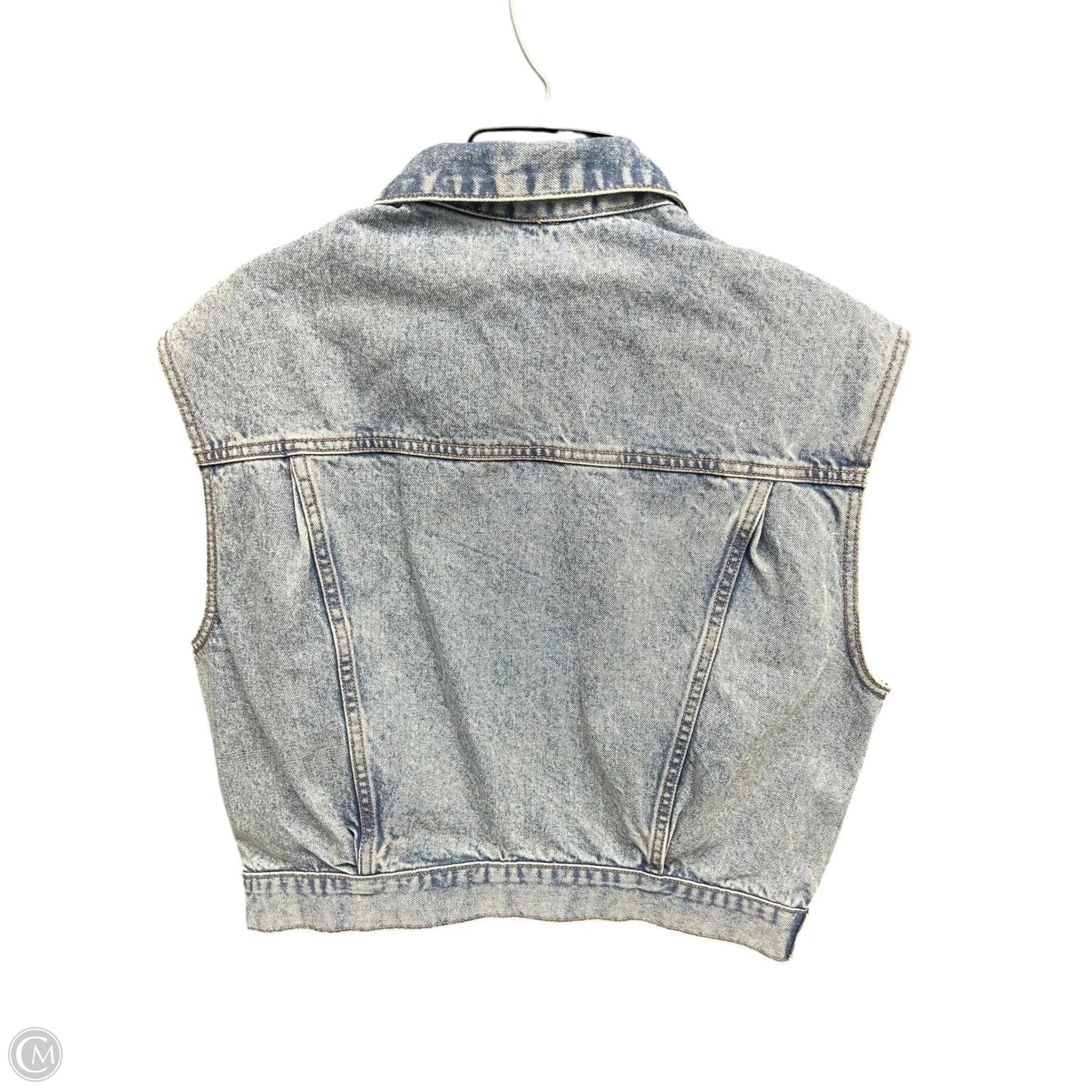 Vest Other By Rd Style In Blue Denim, Size: M