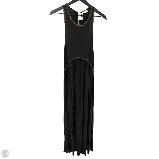 Dress Casual Maxi By Pol In Black, Size: L