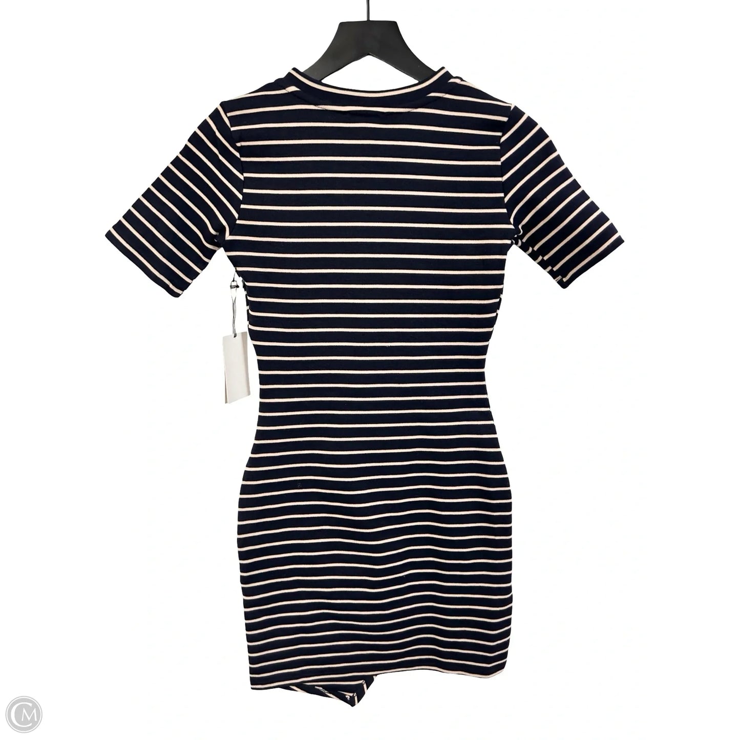 Dress Casual Short By Iris In Blue & Tan, Size: S