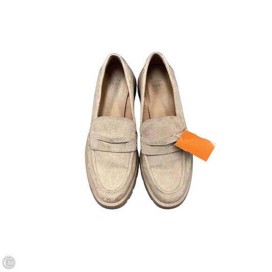 Shoes Heels Block By A New Day In Tan, Size: 7.5