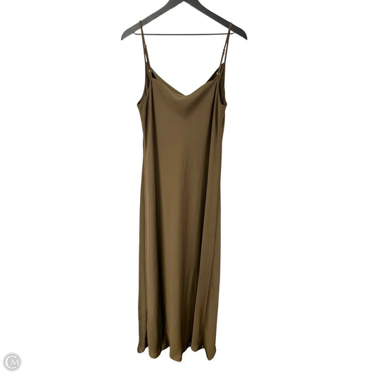 Dress Party Long By Banana Republic In Green, Size: 14