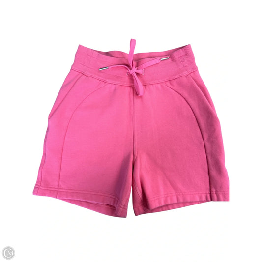 Athletic Shorts By Lululemon In Pink, Size: 0
