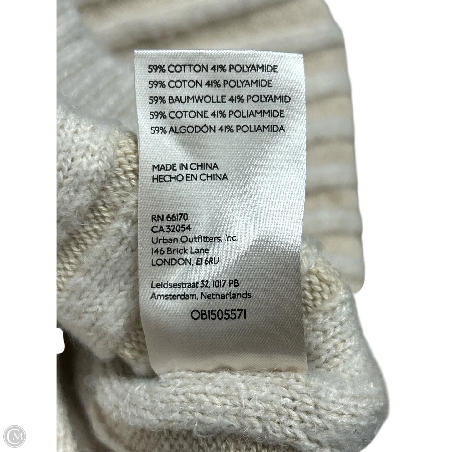 Sweater By Free People In Cream, Size: Xs