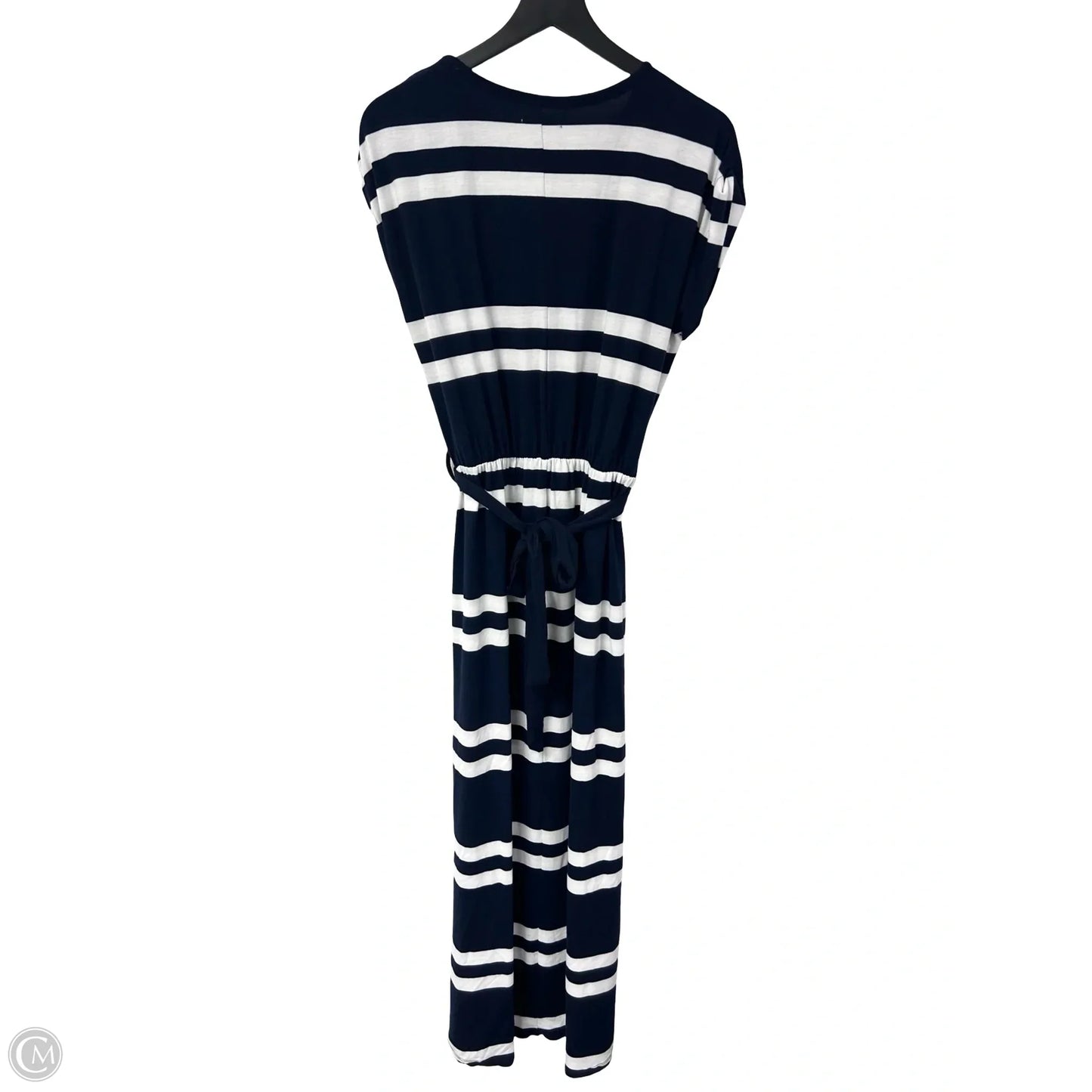 Dress Casual Maxi By Maurices In Blue & White, Size: S