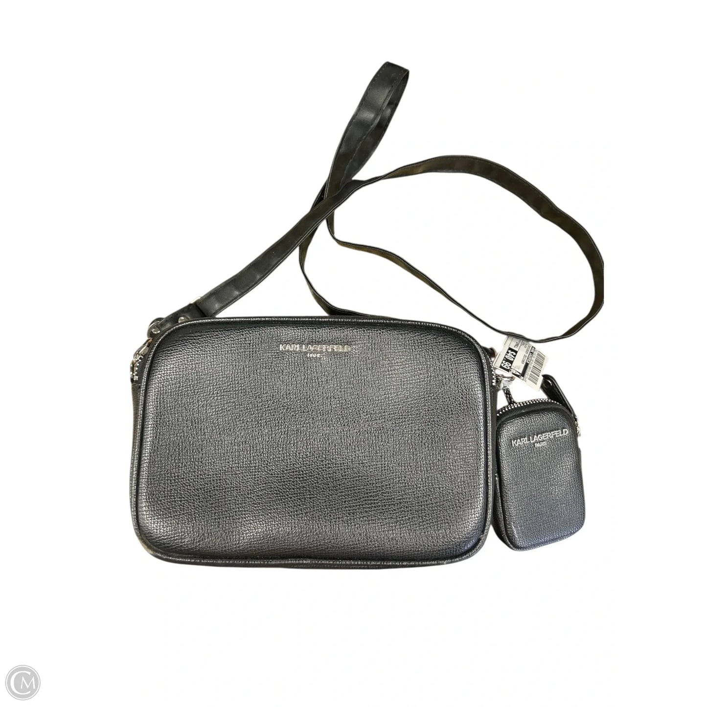 Crossbody Designer By Karl Lagerfeld, Size: Small