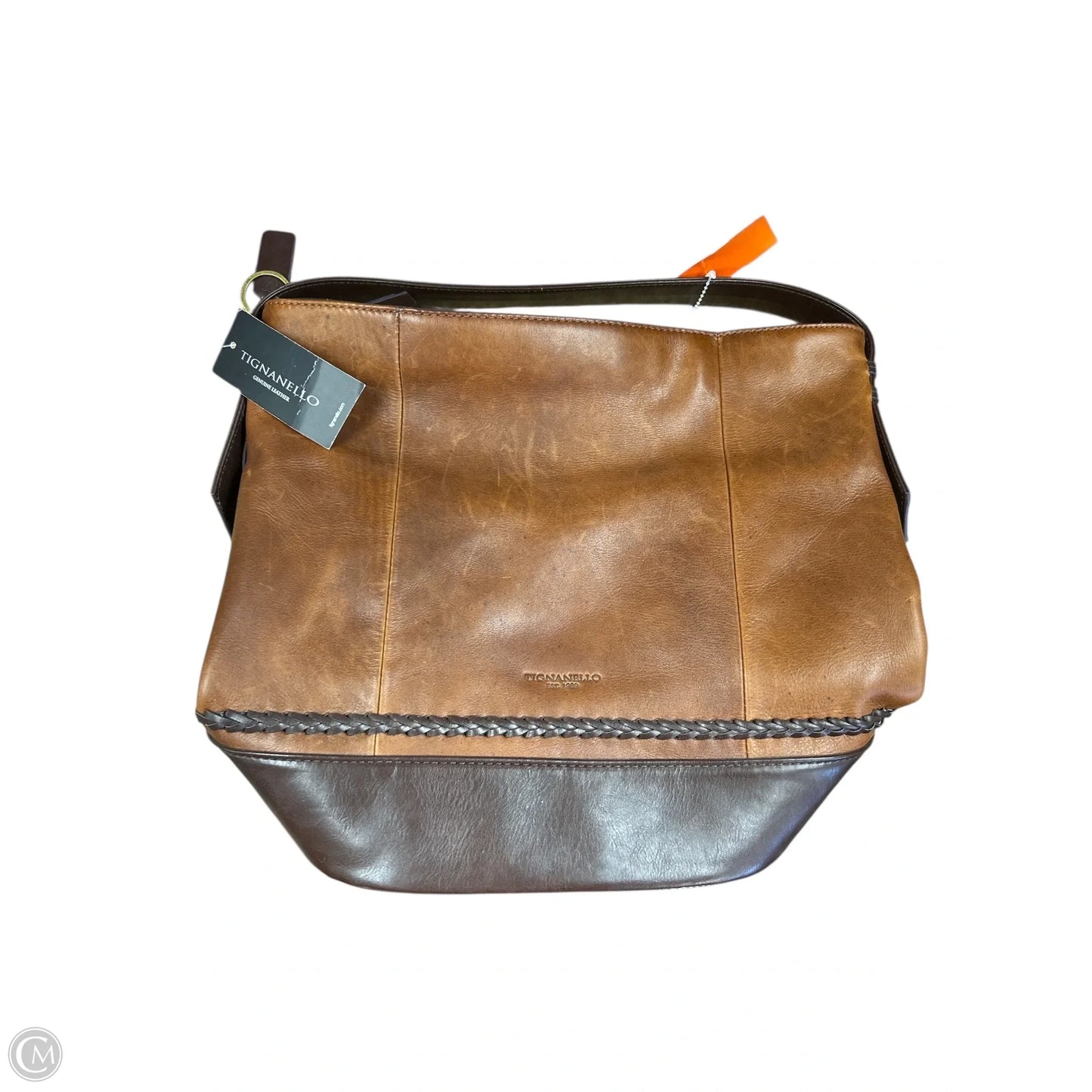 Handbag Leather By Tignanello  Purses, Size: Large