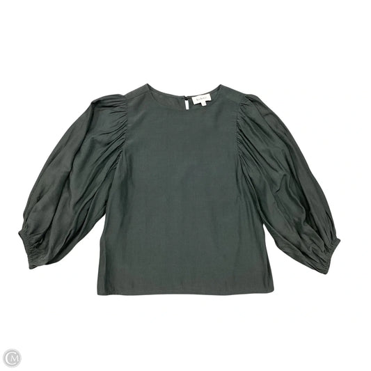 Top Long Sleeve By Bohme In Grey, Size: Xs