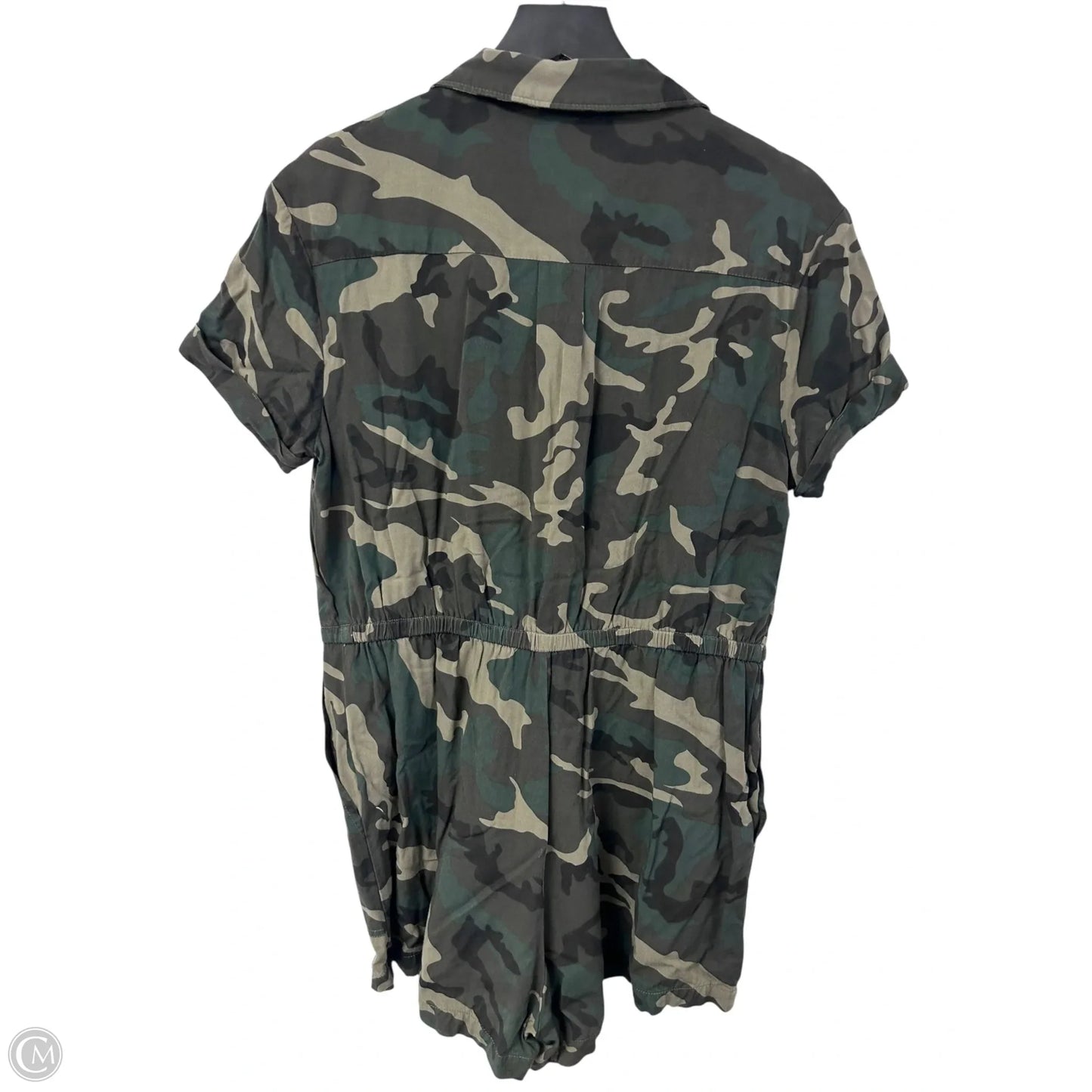 Romper By Entro In Camouflage Print, Size: L