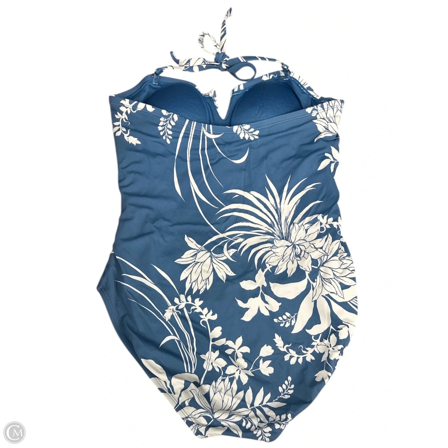 Swimsuit By Apt 9 In Blue & White, Size: L