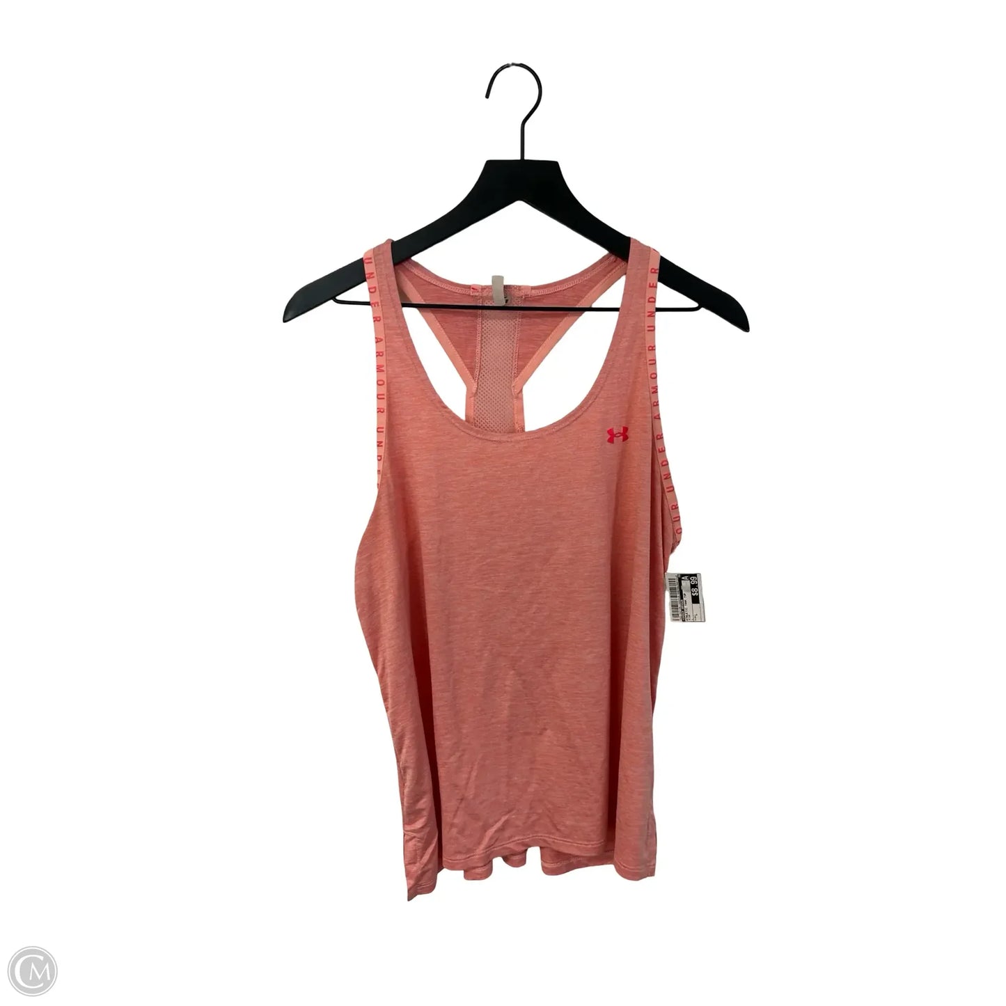 Athletic Tank Top By Under Armour In Pink, Size: L