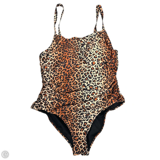 Swimsuit By Catherine Malandrino In Animal Print, Size: M