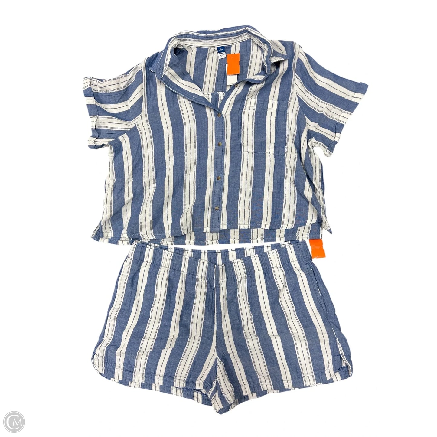 Shorts Set By Old Navy In Blue & White, Size: Xl