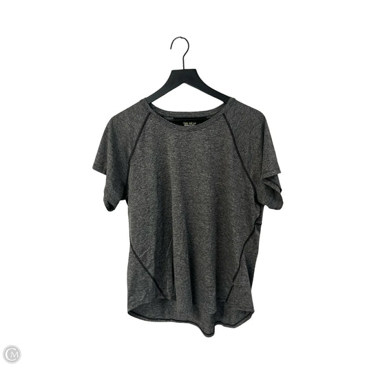 Athletic Top Short Sleeve By Tek Gear In Grey, Size: Xl
