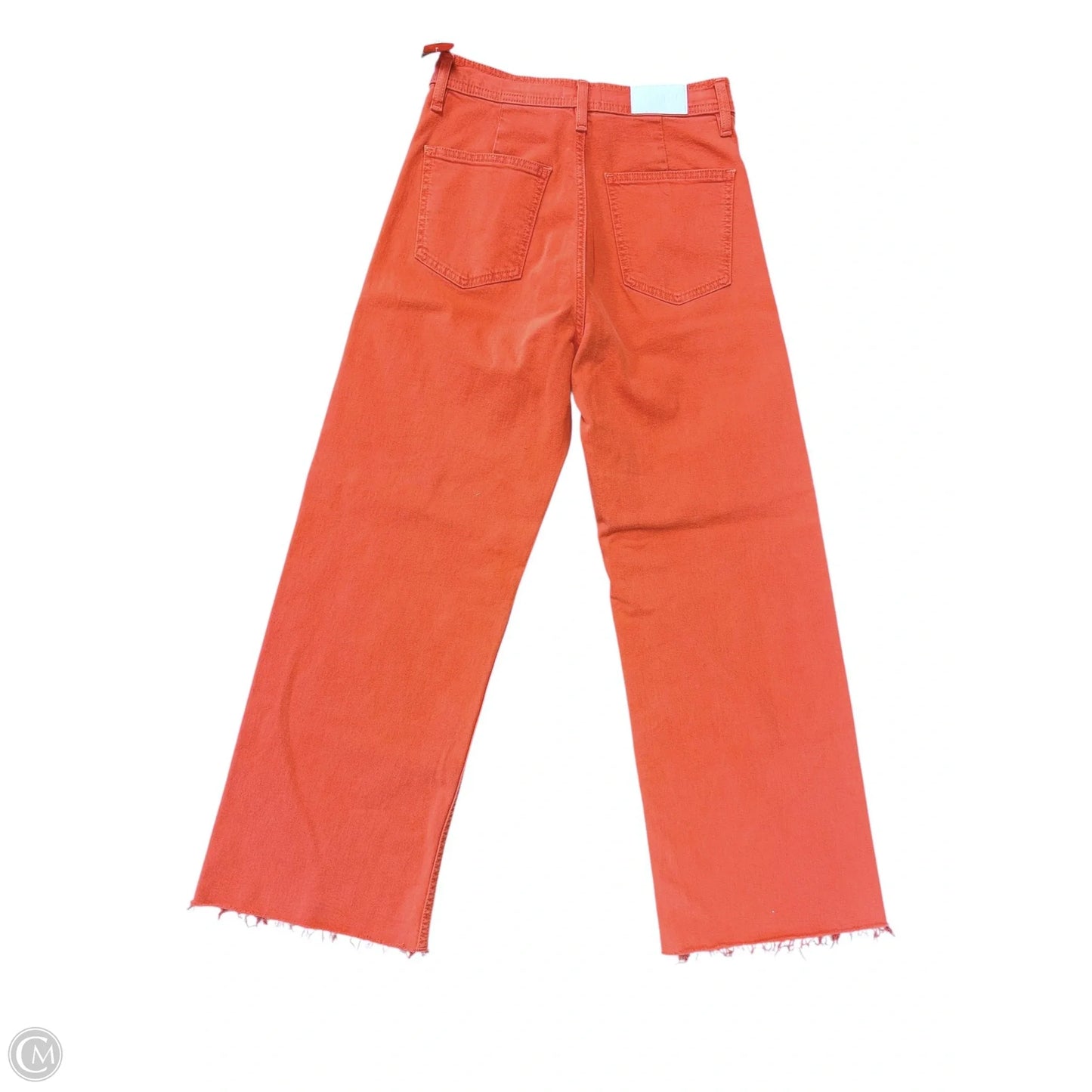 Jeans Wide Leg By Pistola In Orange Denim, Size: 6
