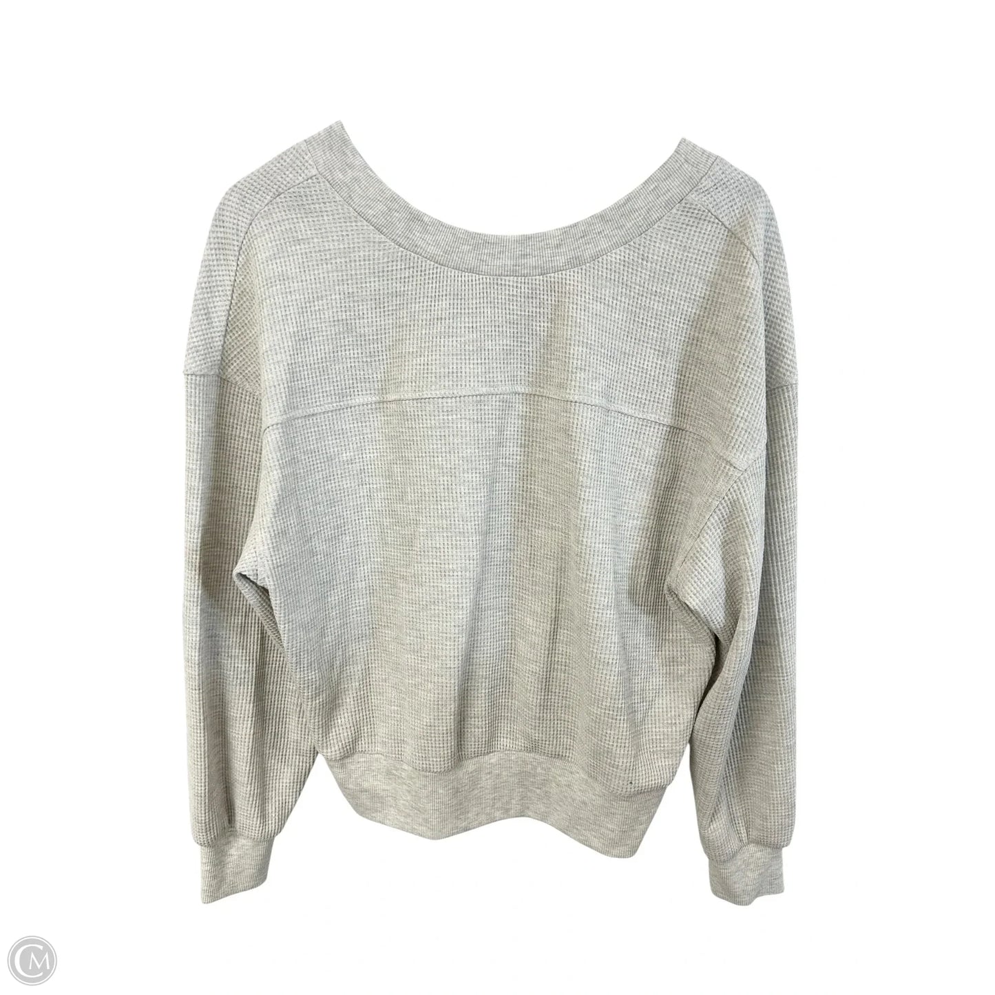 Top Long Sleeve By Varley In Grey, Size: S