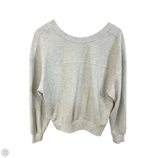 Top Long Sleeve By Varley In Grey, Size: S