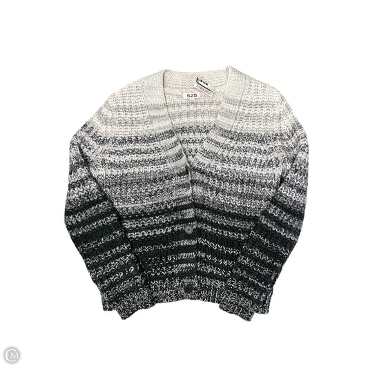 Sweater By 525 In Black & Grey, Size: S